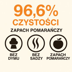 Bioetanol do kominka 1L zapach pomarańczy biopaliwo