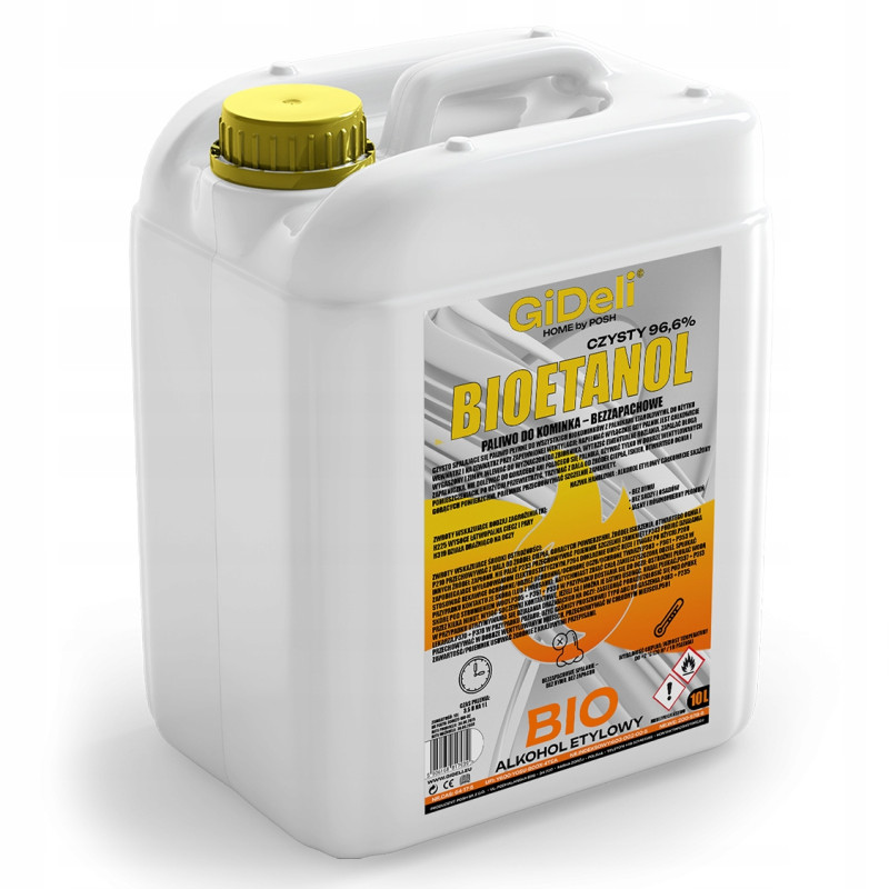Bioetanol do kominka 10L bezzapachowe biopaliwo