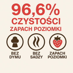 Bioetanol do kominka 5L zapach poziomki biopaliwo