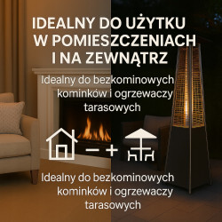 Bioetanol do kominka 10L o zapachu zielonego jabłka biopaliwo