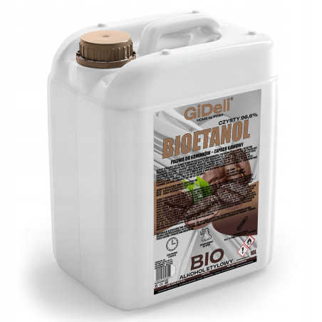 Bioetanol do kominka 10L o zapachu kawy biopaliwo