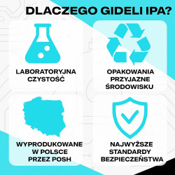 Alkohol Izopropylowy 10L GiDeli IPA Izopropanol 99,9%