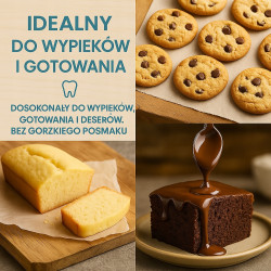 GiDeli Erytrytol 100g Naturalny Słodzik Bez Kalorii Zamiennik Cukru