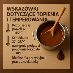 GiDeli Belgijska czekolada [1x 3kg] *wiaderko* 3kg