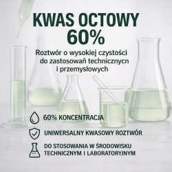 GiDeli Kwas octowy 60% ESENCJA OCTOWA 1L