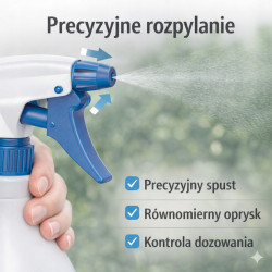 GiDeli Opryskiwacz ręczny atomizer rozpylacz 1L niebieski
