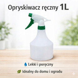 GiDeli Opryskiwacz ręczny atomizer rozpylacz 1L zielony