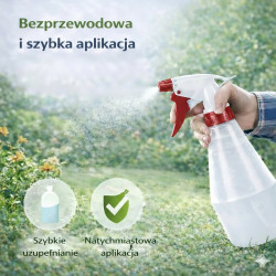 GiDeli Opryskiwacz ręczny atomizer rozpylacz 0,5L czerwony