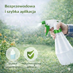 GiDeli Opryskiwacz ręczny atomizer rozpylacz 0,5L zielony