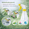 GiDeli Opryskiwacz ręczny atomizer rozpylacz 0,5L żółty
