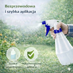 GiDeli Opryskiwacz ręczny atomizer rozpylacz 0,5L niebieski