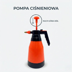 GiDeli Opryskiwacz ręczny 1L rozpylacz spryskiwacz