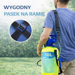 GiDeli Opryskiwacz ręczny przenośny ciśnieniowy 10L