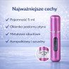 POSH Atomizer na perfumy podróżny różowy 5ml fiolka