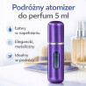 POSH Atomizer na perfumy podróżny fioletowy 5ml fiolka