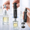 POSH Atomizer na perfumy podróżny czarny 5ml fiolka