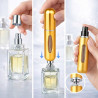 POSH Atomizer na perfumy podróżny złoty połysk 5ml fiolka