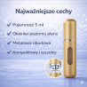 POSH Atomizer na perfumy podróżny złoty 5ml fiolka