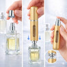 POSH Atomizer na perfumy podróżny złoty 5ml fiolka