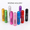 POSH Atomizer na perfumy podróżny 5ml fiolka MIX kolorów 4szt