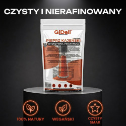 Pieprz Cayenne mielony 1kg kajeński naturalny GiDeli
